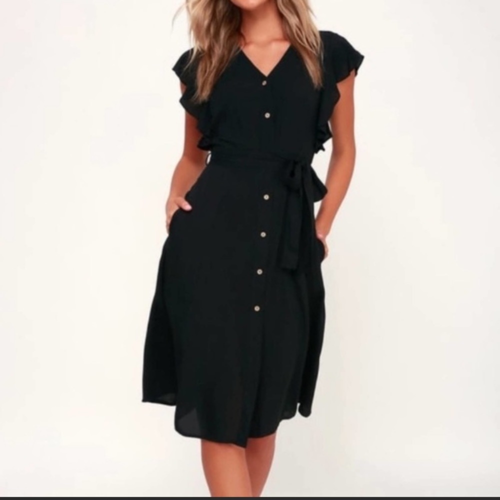 Lulus midi dress!
